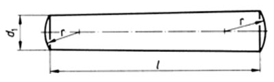 ISO 2339 B Taper Pins