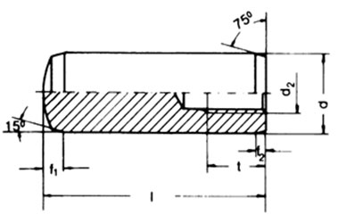 ISO 8733 Parallel Pins with Internal Thread